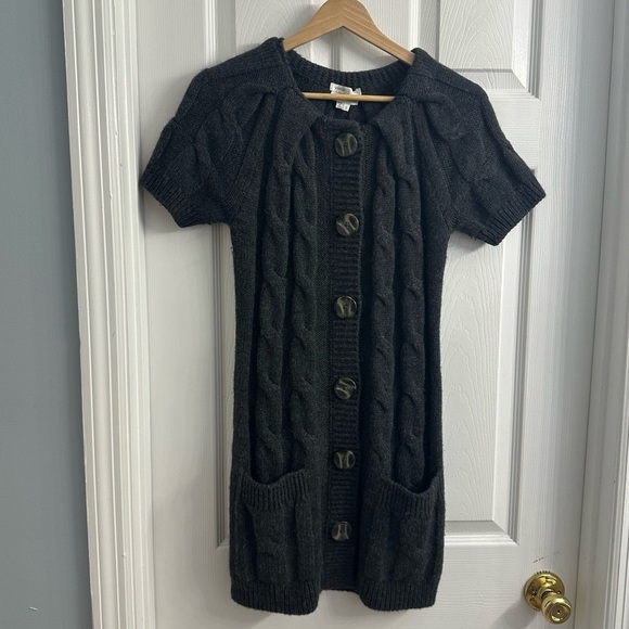 Vince x A Pea in the Pod Cardigan Sweater Wool Alpaca Maternity Size Small - Picture 3 of 7